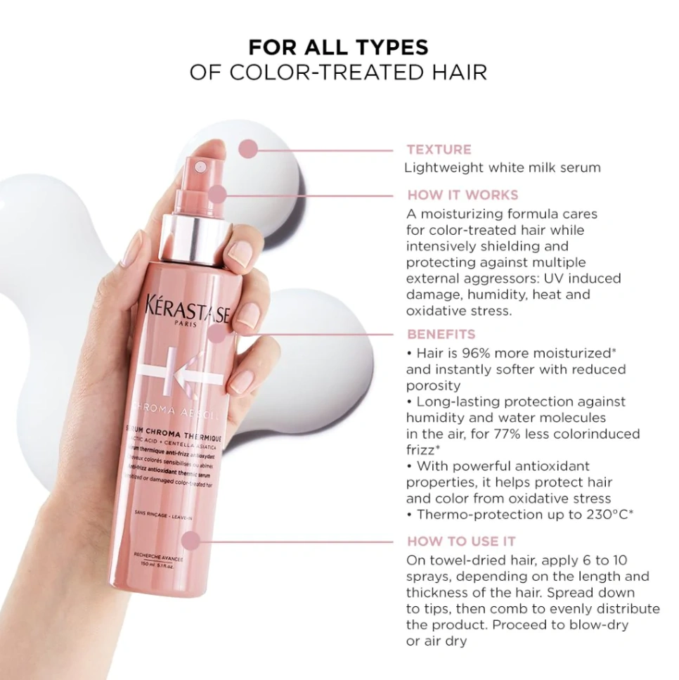 Kérastase Chroma Absolu Sérum Chroma Thermique 150ml képe 2